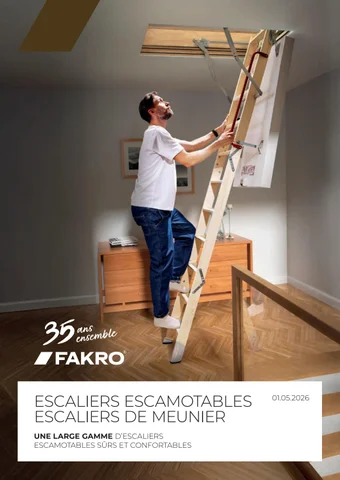 FAKRO BE - Escaliers escamotables et escaliers 德文 meunier