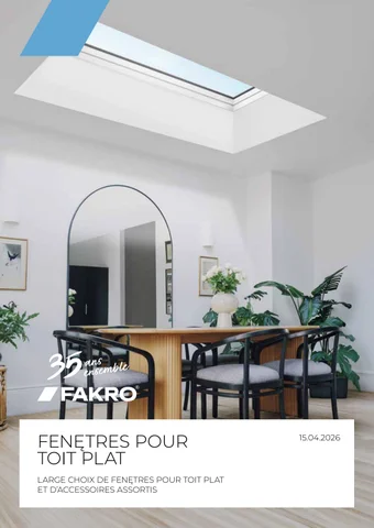 FAKRO BE - Fenëtre pour toits plats