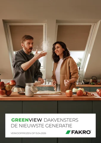 FAKRO BE - GREENVIEW Dakvensters