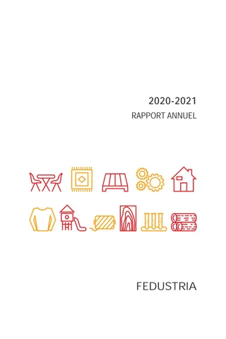 Rapport annuel Fedustria 2020 - 2021