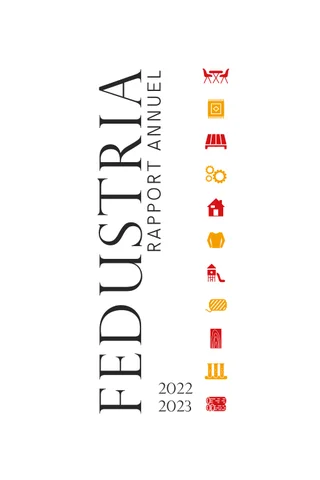 Rapport annuel Fedustria 2022 - 2023