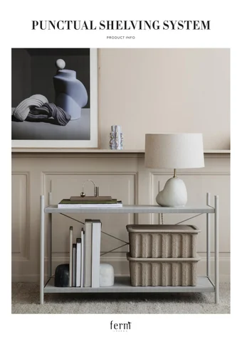 Ferm Living 家具目录 · ferm LIVING - Punctual 层架 System - Product Info