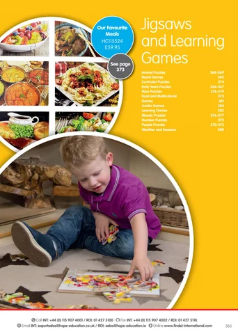 Early Years 国际 2016/17 Jigsaws × Games