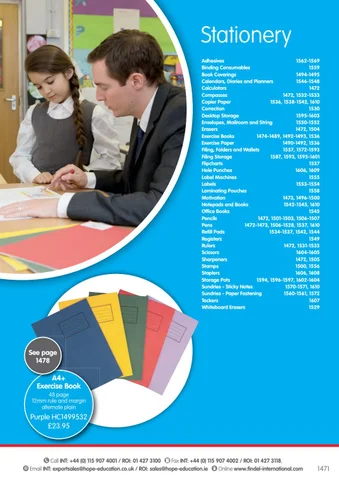 Hope 国际 2016/17 – Stationery