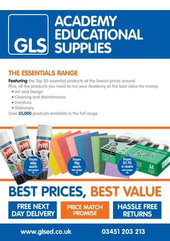 GLS Academy Essentials Supplies