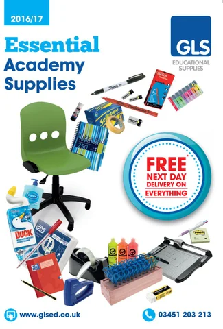 Gls Essential Academy Supplies