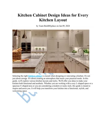 Gala Stuart 家具目录 · 厨房 柜 Design Ideas for Every 厨房 Layout