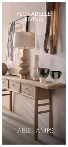 FlorabelleLiving Mobile 目录 - 桌 Lamps