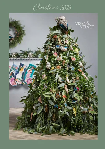 FlorabelleLiving Florabelle Vixen × 丝绒 Christmas 灯饰目录 2023