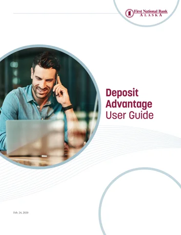 Deposit Advantage User 指南