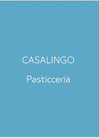 CASALINGO - PASTICCERIA