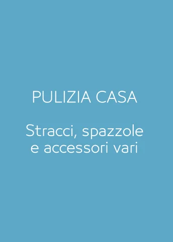 PULIZIA CASA - STRACCI, SPAZZOLE E ACCESSORI VARI