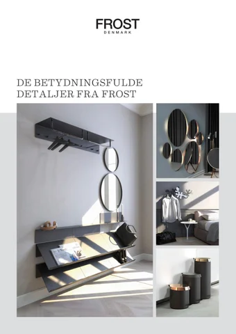 FROST 家具目录 · 德文 Betydningsfulde detaljer fra frost