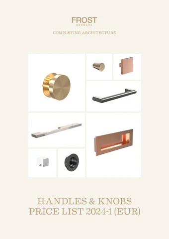 FROST Handles × Knobs 家具价格表