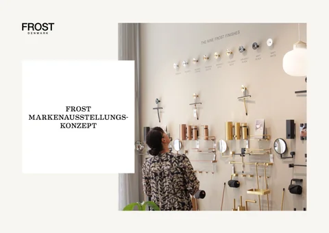 FROST 家具目录 · Markenausstellungskonzept