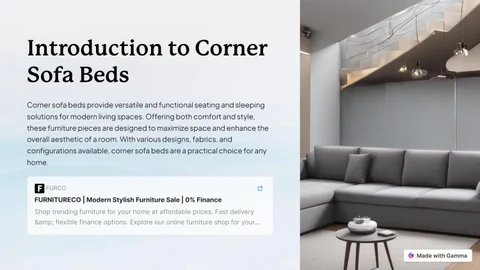Corner 沙发 床 英国 | FURCO