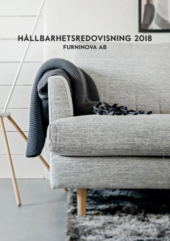 Furninova 灯饰目录 · Hållbarhetsredovisning 2018