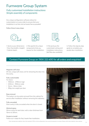 furnwaregroup 家具目录 · Door Systems - Exedra
