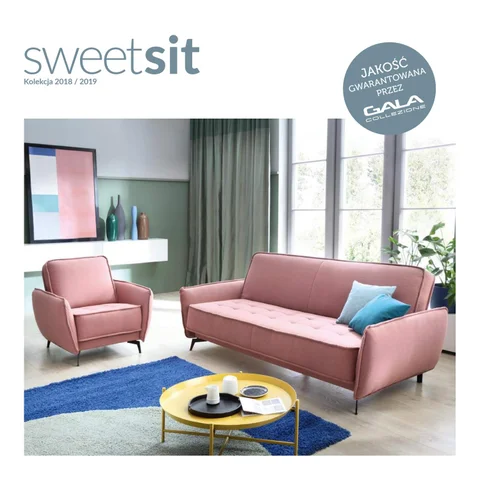 Gala Collezione 灯饰目录 mebli wypoczynkowych Sweet Sit kolekcja 2018 / 2019