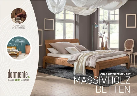 dormiente MASSIVHOLZBETTEN