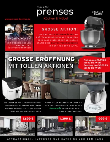 garant-gruppe 家具目录 · Prenses Küchen - Große Eröffnung
