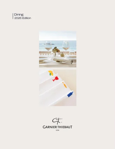 Garnier Thiebaut 美国 Dining 家具目录