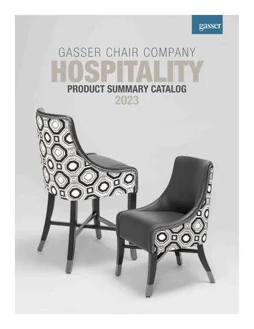 Gasser | 酒店工程 Product Summary 家具目录 2023