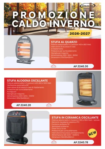Promo Riscaldamento 2026-27