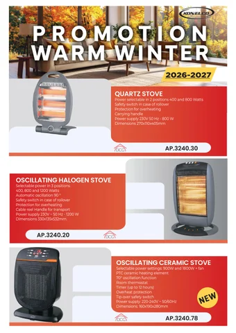 Warm 冬季 Promotion