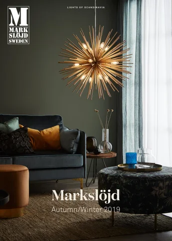 Markslöjd AB 灯饰目录 · Markslöjd 秋季 2019