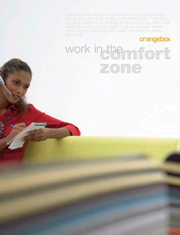Orangebox - Work in the Comfort Zone