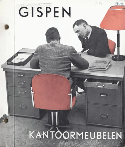 Gispen Collectie 家具目录 · 1955 aanvulling 1 meubelcatalogus