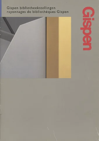 Gispen Collectie 家具目录 · Gispen bibliotheekstellingen