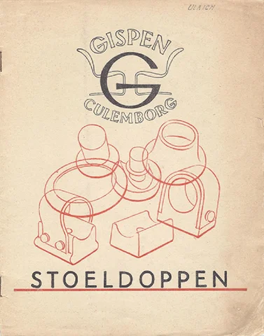 Gispen Collectie 家具目录 · Gispen stoeldoppen