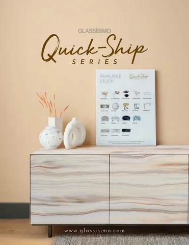 玻璃 ÍSIMO - Quick-Ship 家具系列 2025