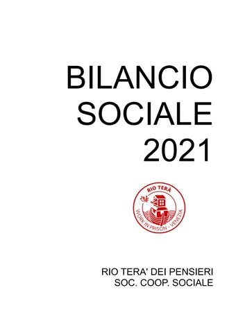 Rio Terà dei Pensieri - Bilancio Sociale 2021