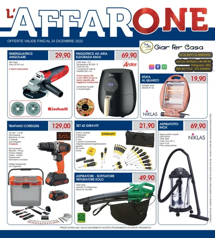 Affarone Natale 2022 "Giar Fer Casa"