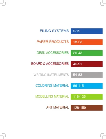 Stationery 家具目录 2015