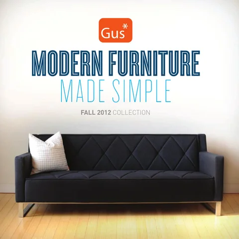 Gus* Modern | Fall 2012 家具产品集