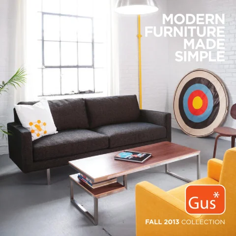 Gus* Modern | Fall 2013 产品集 | 现代 家具 Made Simple