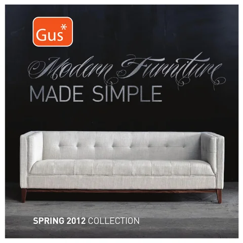 Gus* Modern | 春季 2012 家具产品集