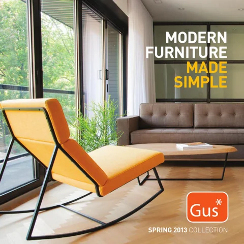 Gus* Modern | 春季 2013 产品集 | 现代 家具 Made Simple