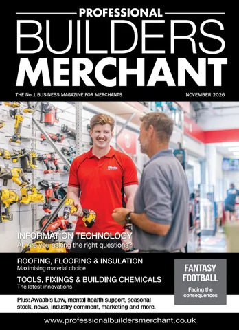 专业 Builders Merchant November 2026