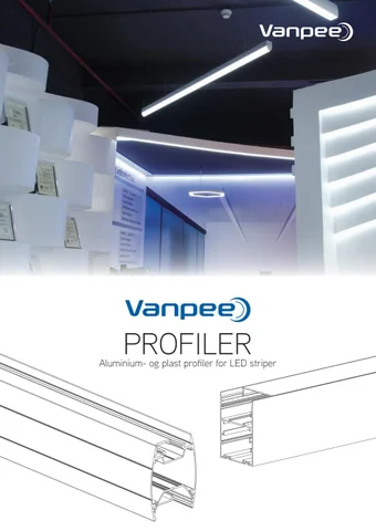 Aluminium- og plastprofiler for LED striper