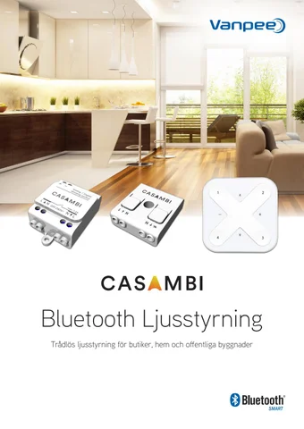Casambi Bluetooth ljusstyrning