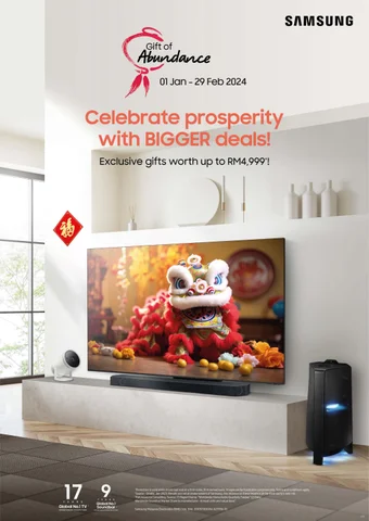 Samsung TV - Gift of Abundance