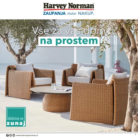 Harvey Norman - Vrtno pohištvo 2025