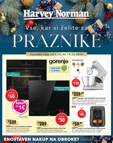 Vse, kar si želite za PRAZNIKE - BT, MGA in ON