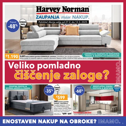 Veliko pomladno čiščenje zaloge? IMAMO.