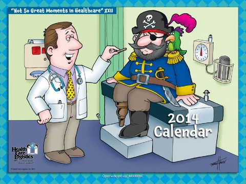 Health Care Logistics 家具目录 · 2014 Calendar